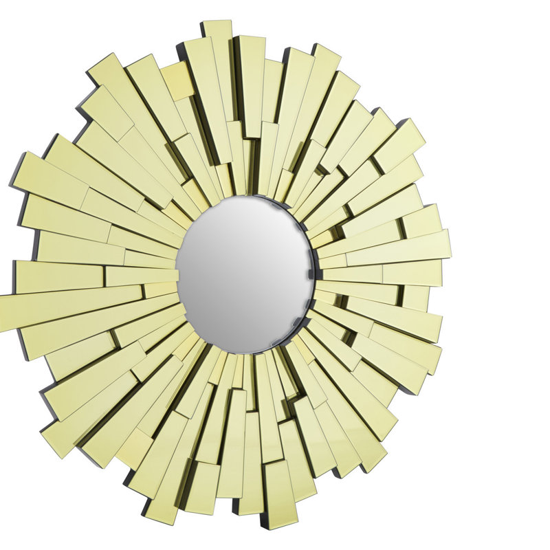 Sue Solid Wood Flat Wall Mirror