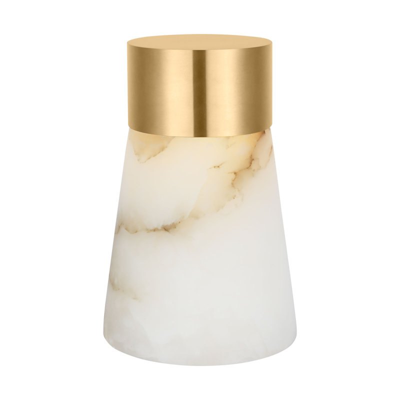 Caspe Alabaster 8 Rechargeable Table Lamp
