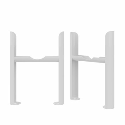 Floor Mounting legs for Traditional 4 Column Cast Iron Radiator Support Feet