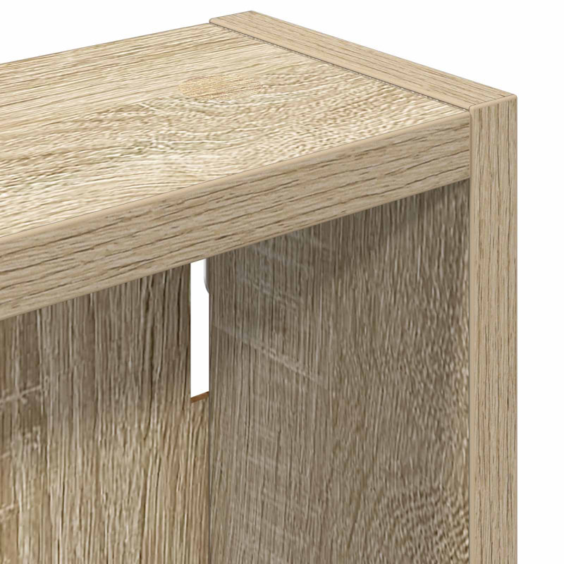 Bathroom Cabinet, 50cm H x 20cm W x 10cm D, Sonoma Oak