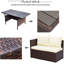 9 - Person Patio Conversation Set with Cushions-782330748