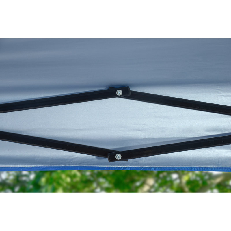 Shade Tech 10 Ft. W x 10 Ft. D Steel Pop-Up Canopy, Blue