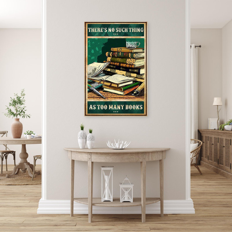 «As Too Many», impression rectangle 1 pièce, H 36 po x l 24 po x P 1,25 po