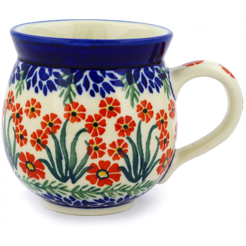 Grande tasse à bulles en grès 12 oz