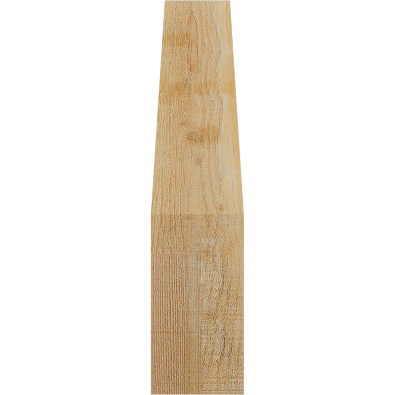 Attelle de genou traditionnelle, Douglas (sciage brut), H 20 po x l 4 po x P 12 po
