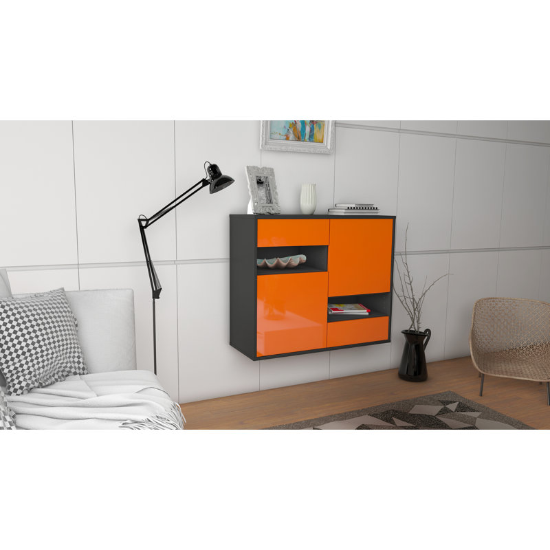 Roseville 92cm Sideboard, Orange