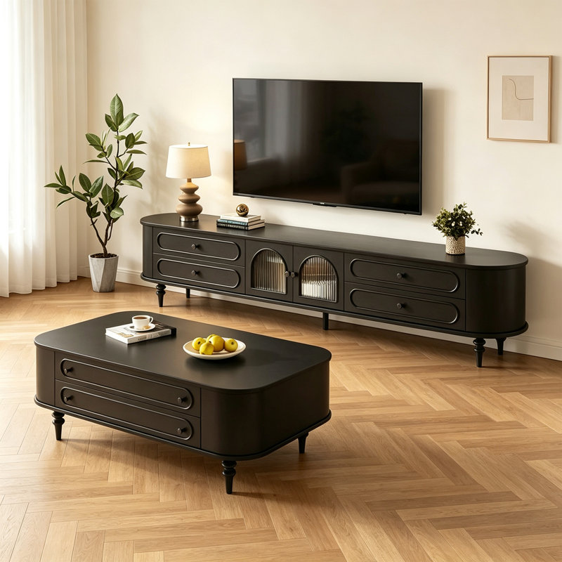 Dan, H 20,86 po x l 78,74 po x P 15,74 po, Noir
