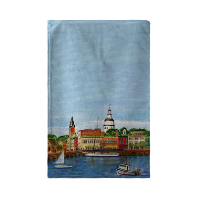 Serviette de plage annapolis city dock Scrivner
