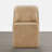 Fully Upholstered Dining Chair with Casters-118219181