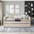 1Pc Daybed With Trundle, Twin Daybed-1090972335