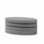 TABLE BASSE MODERNE ROTATIF - Noir mat