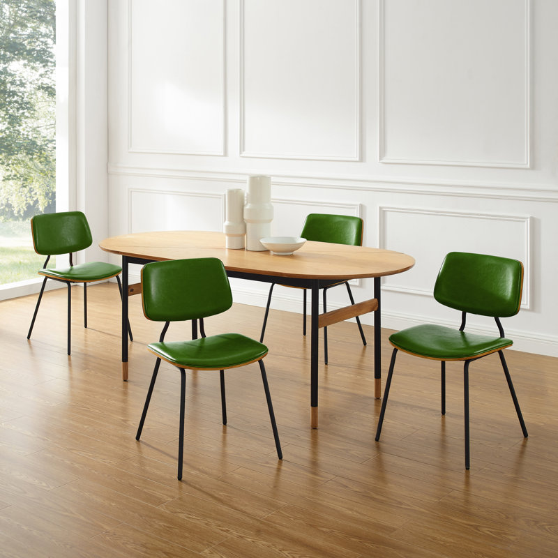 Chaise d'appoint Brantson, Vert