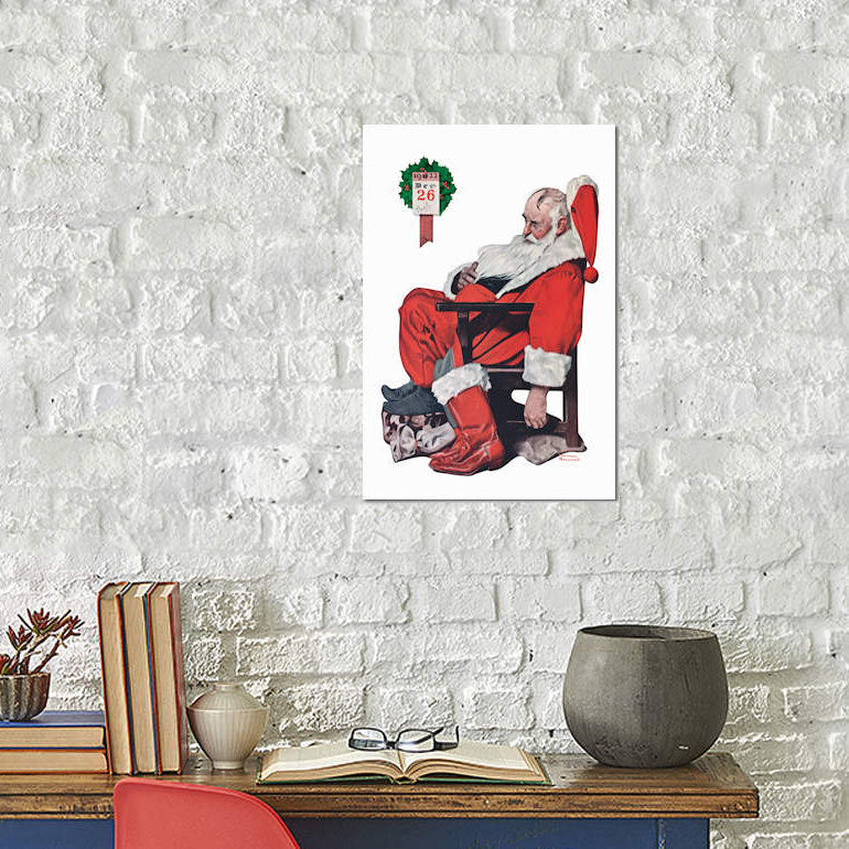 Norman Rockwell - Wrapped Canvas Print, 66.04 cm H x 45.72 cm W x 3.175 cm D