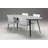 Tulum Oval Metal Base Dining Table