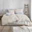 Halbleinen Provence Cotton Blend, Linen Solid Colour Duvet Cover Set with Pillow Shams-102843050-102843065