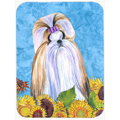 Planche à découper en verre Shih Tzu