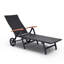 Moyer Outdoor Wicker Chaise Lounge