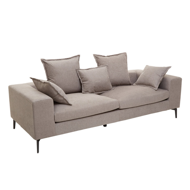 Hasim 3 Seater Sofa, Grey