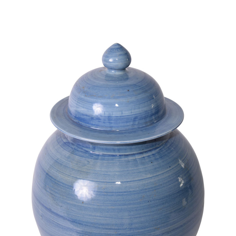 Handmade Jar, Lake Blue, 26" H x 13" W x 13" D