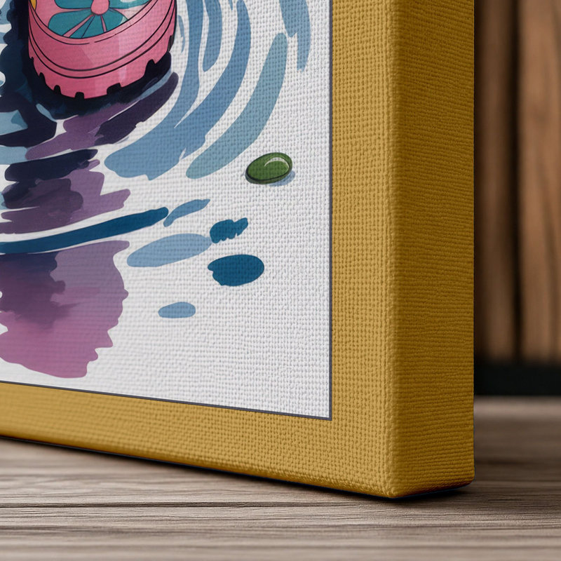 Print, 24x16 - 61.0 x 40.6 cm, Ochre Border