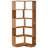 6-Tier Industrial L-Shaped Corner Bookshelf With Anti-Drop Panels, Maximizing Space And Style For Home And Office-1815441566