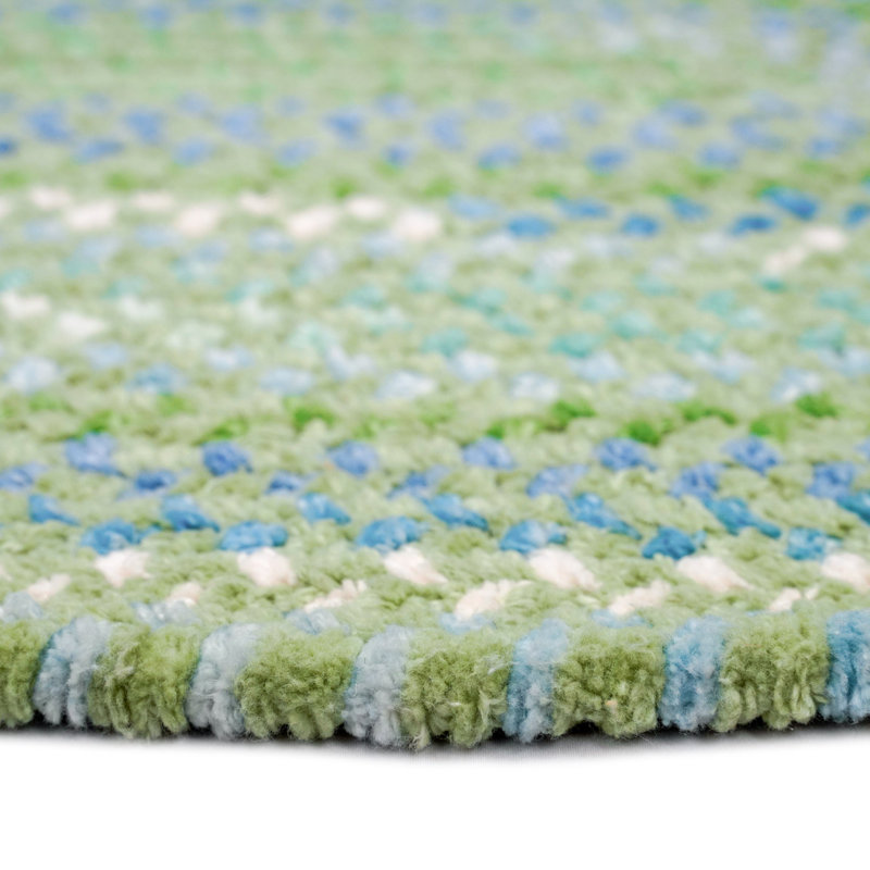 Veans Cotton Indoor Rug, Oval 36" x 60"