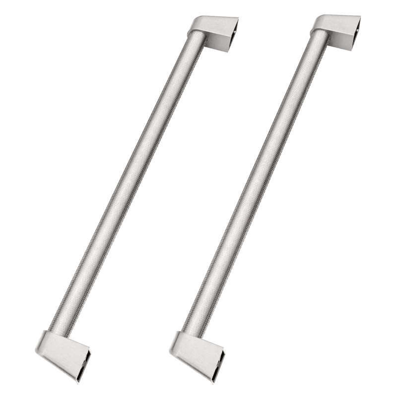 ZLINE Touchstone Refrigerator Drawer Helix Handles (Set of 2) in Stainless Steel, Stainless Steel