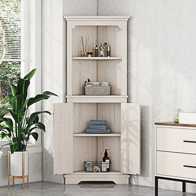 Corner Cabinet with Doors