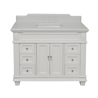 Ensa 48'' Single Bathroom Vanity with Top