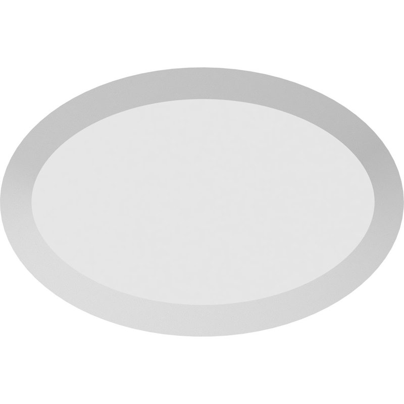 Standard Dalton Rosette with Beveled Edge (2-Pack), 2" H x 3" W x 1" D