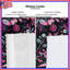 Rideaux de fenêtre à motif floral rose, voilages et voilages à motif floral - 1 panneau-1621058621-1621058622