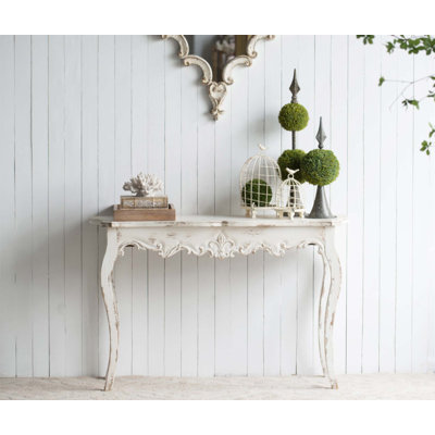Console rétro de style rétro avec style rococo, idéale pour les couloirs, les salons et les chambres