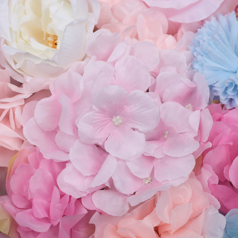 Fleur artificielle murale, Rose orchidée
