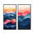 Cadre flottant noir