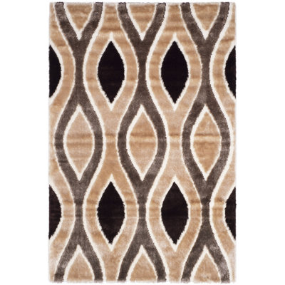 Callensburg Shag Performance Geometric Rug