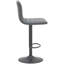 Pemberly Swivel Upholstered Adjustable Height Counter Stool with Metal Frame-81746105