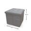 Contemporary Practical Linen Storage Boxes Grey-1918931153