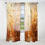 Melody Cali Yellow Meadow - rideau en velours traditionnel - obscurcissant - 1 panneau-802150957