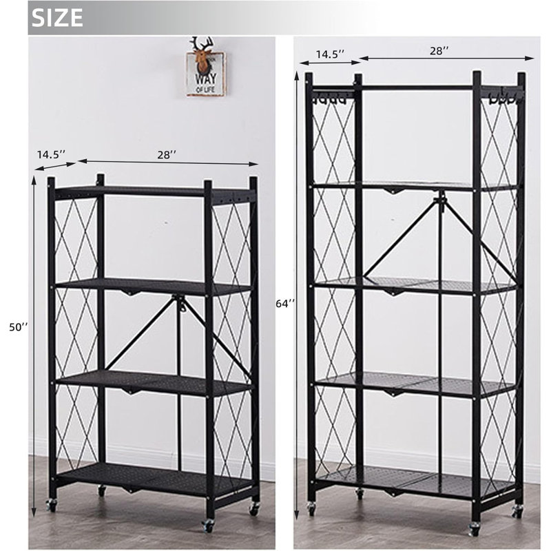 Étagère de rangement à 4 niveaux