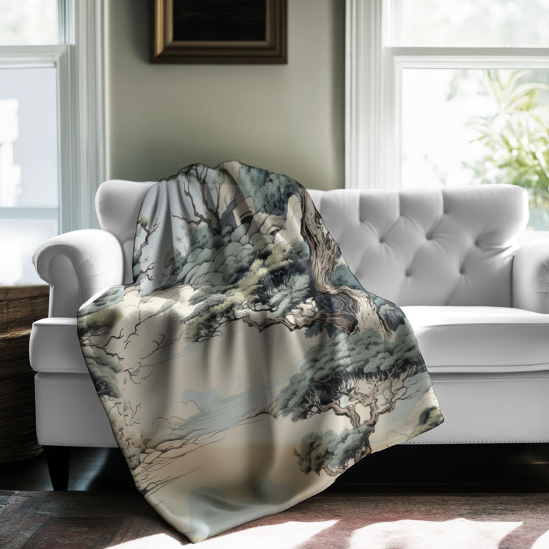 Timeless Woods - 1 pièce Sherpa Premium, Grand lit