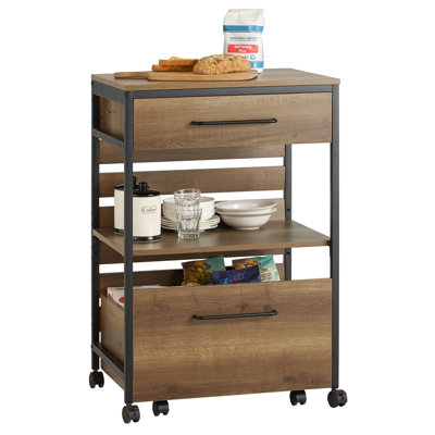 Princetown Wood Bar Cart