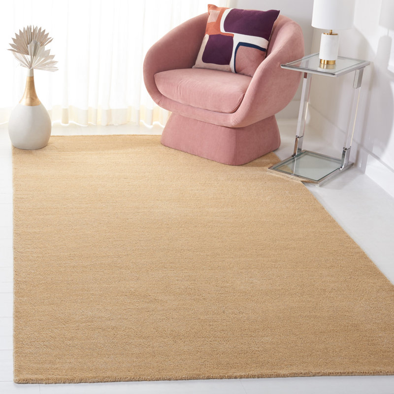 Tapis beige en laine Moreau, Rectangle 11 pi x 15 pi