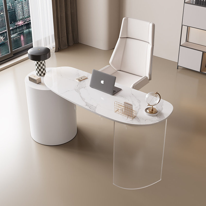 Bureau de style moderne et luxueux, H 29,53 po x l 55,12 po x P 27,56 po