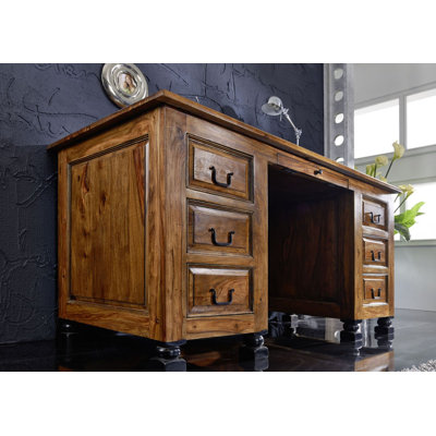 New Boston Solid Wood Writing Desk