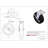 4 Piece Polyolefin Caster Set with Roller Bearings
