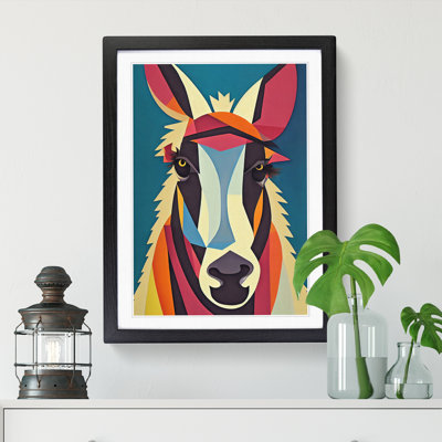 Arbaj Donkey Abstract Vol.1 - Picture Frame Print