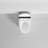 Smart Toilet With Bidet Feature - Auto Open/Close, Foot Sensor, Self-Cleaning Capability, White Advanced Open/Close Lid, Move Washing Mode,