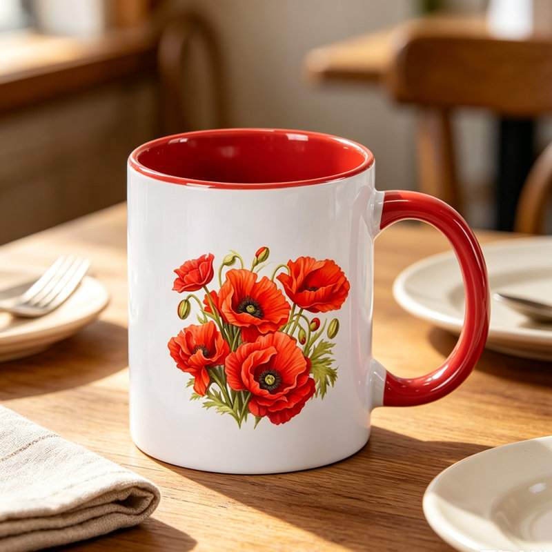 Mug, Red