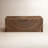 Abel Teesha Mahogany Storage Bench, Brown