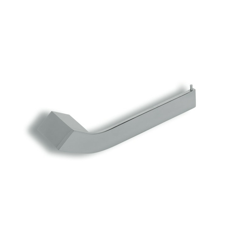 Fluid Wall Mounted Toilet Paper Holder, Satin Nickel